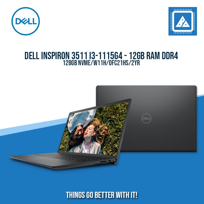 DELL INSPIRON 3511 I3-1115G4 - 12GB RAM DDR4 BEST STUDENTS AND MULTITASKING DELL INSPIRON 3511 I3-1115G4 - 12GB RAM DDR4 BEST STUDENTS AND MULTITASKING